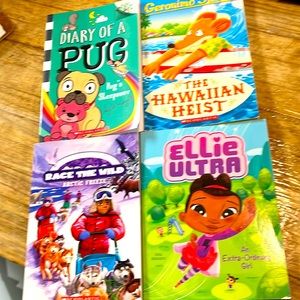 Bundle of x4 books for 1st - 4th graders